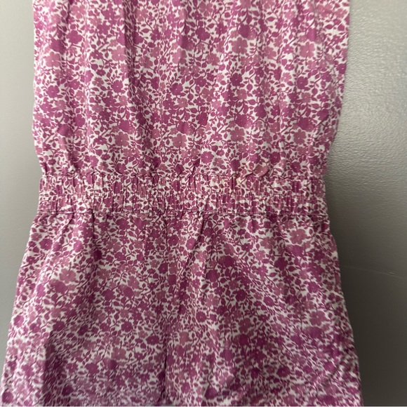 Kite Organic Cotton Lavender Floral Romper Sz 6-7 - Picture 10 of 12